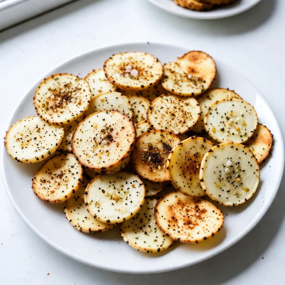 Air Fryer Everything Bagel Chips Crunchy Snack Delight