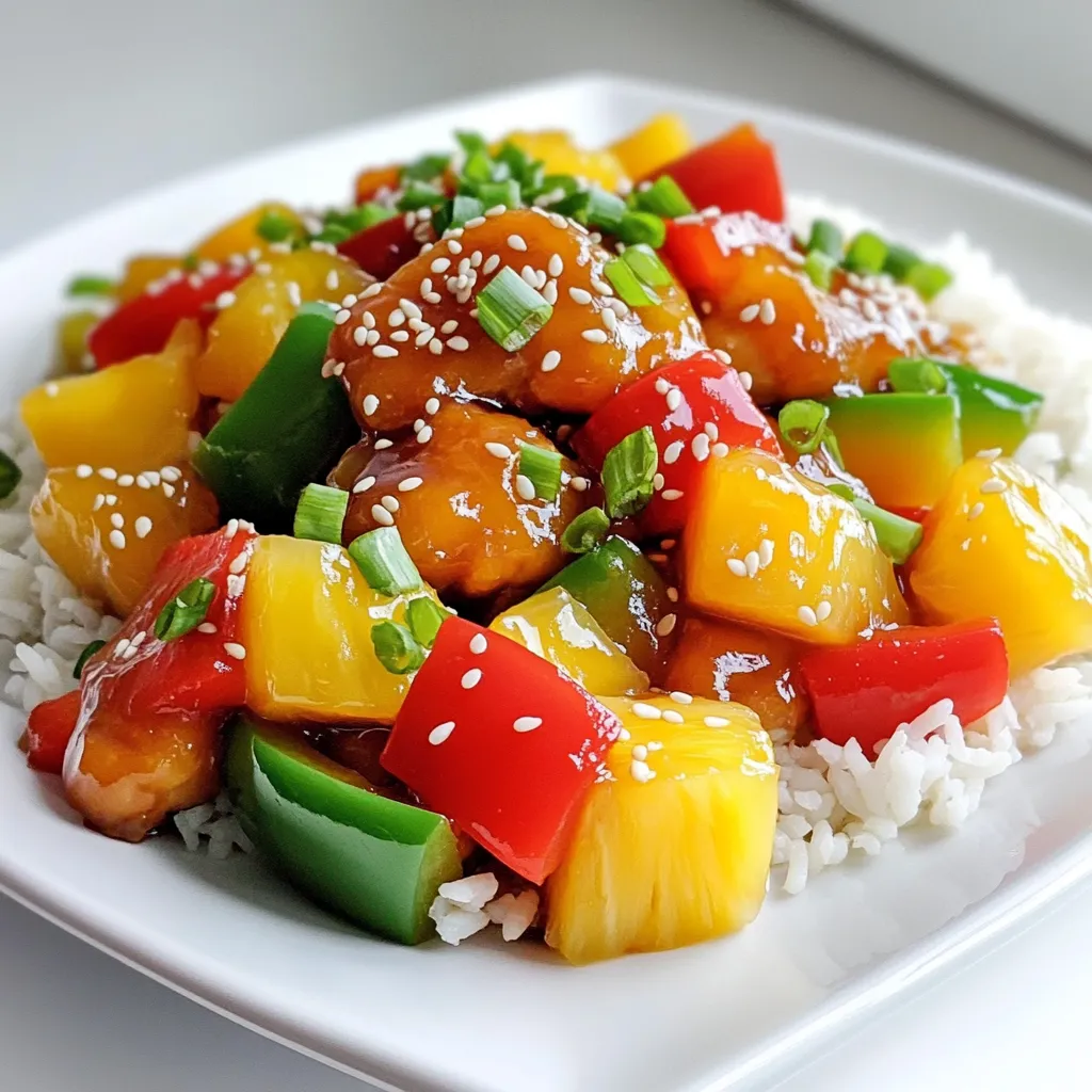 Sweet and Sour Chicken Better Than Takeout Delight