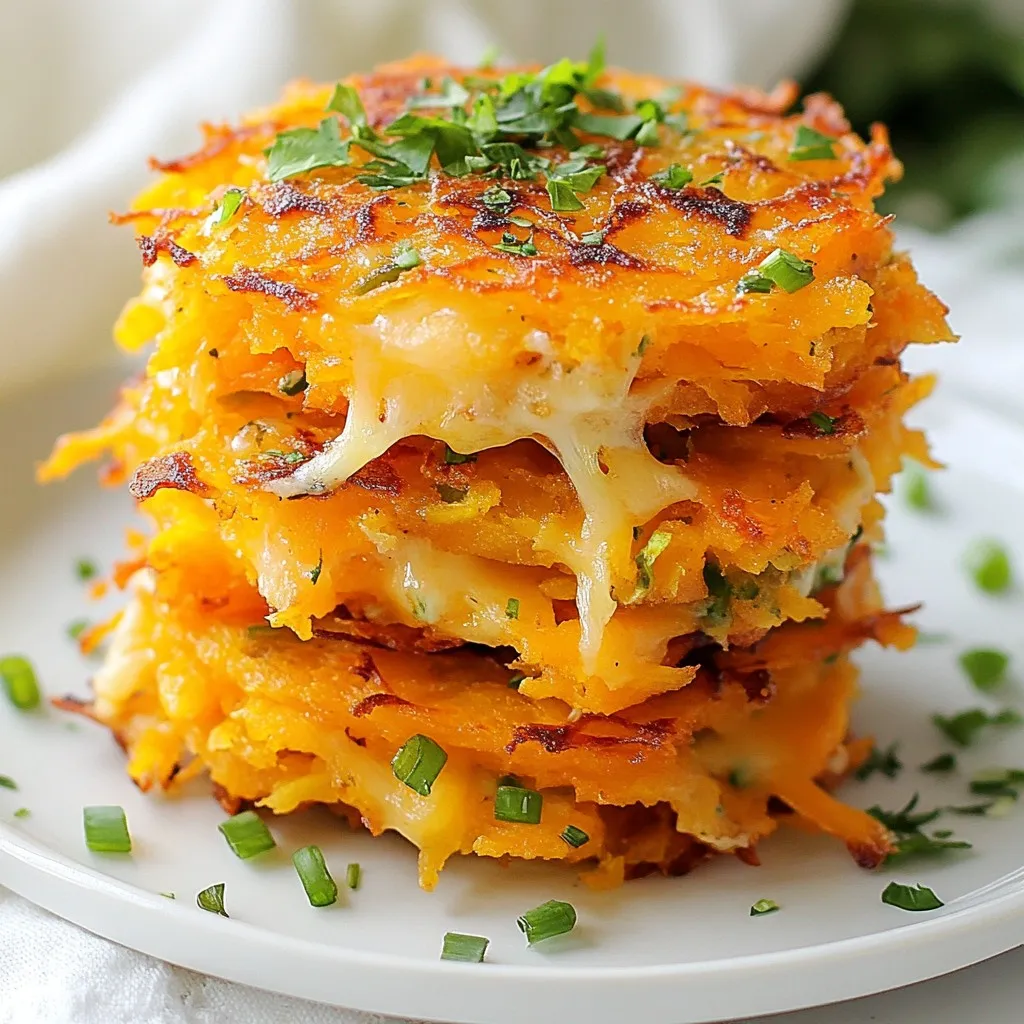 Sweet Potato Hash Browns Crispy and Delicious Recipe
