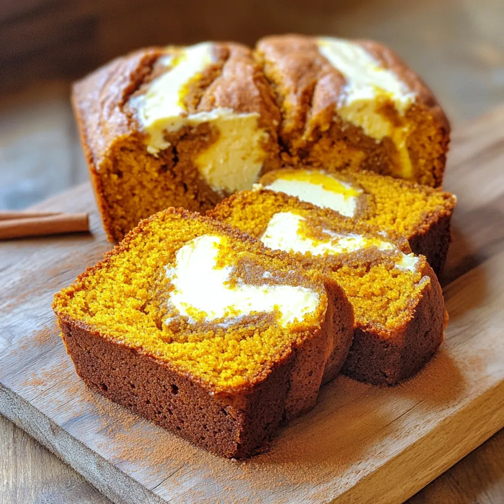 Pumpkin Cream Cheese Bread Irresistible Fall Treat