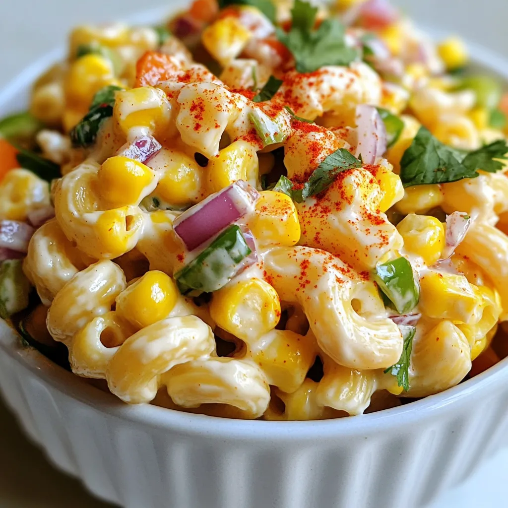 Sensational Mexican Street Corn Pasta Salad Recipe