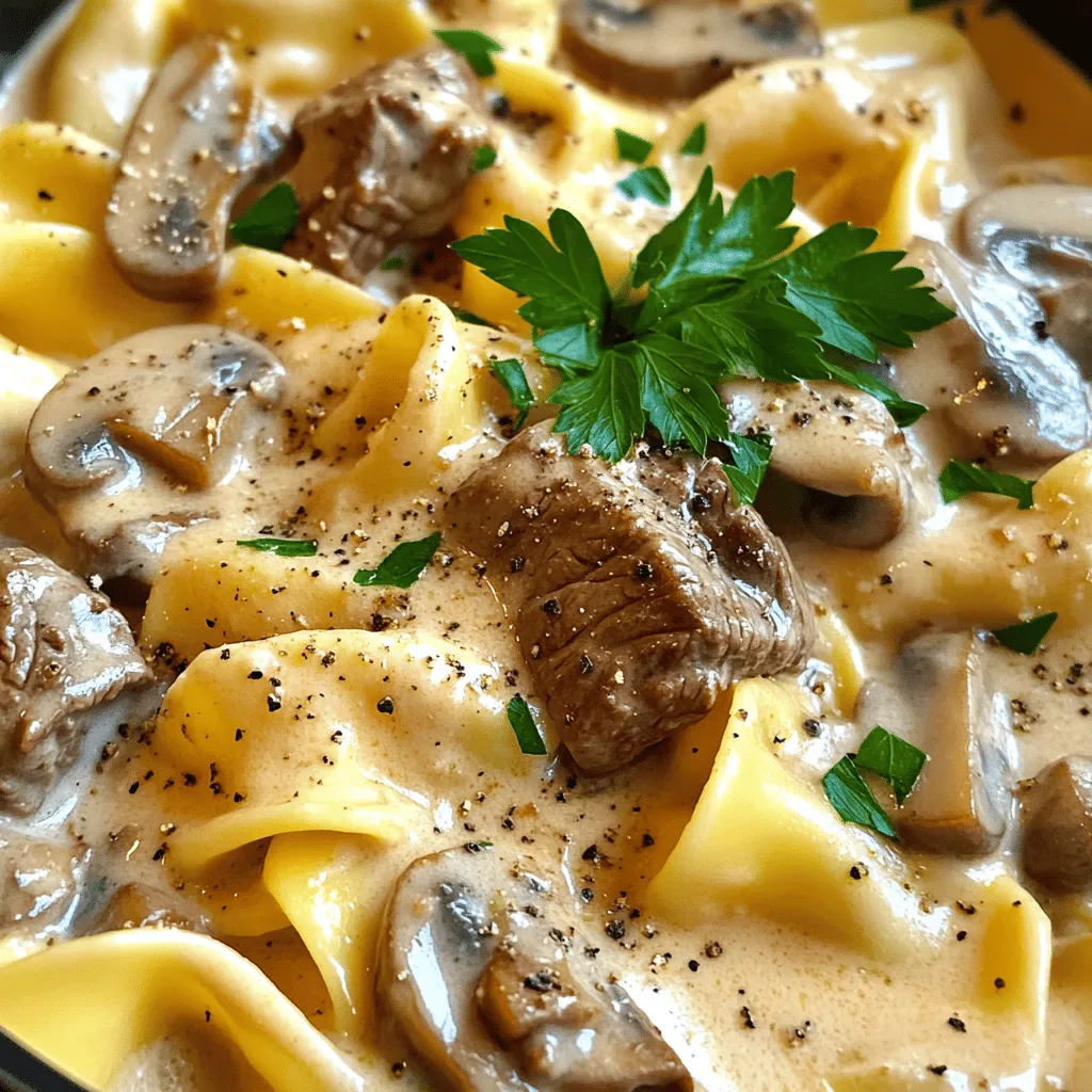 One-Pot Beef Stroganoff Tasty and Simple Meal