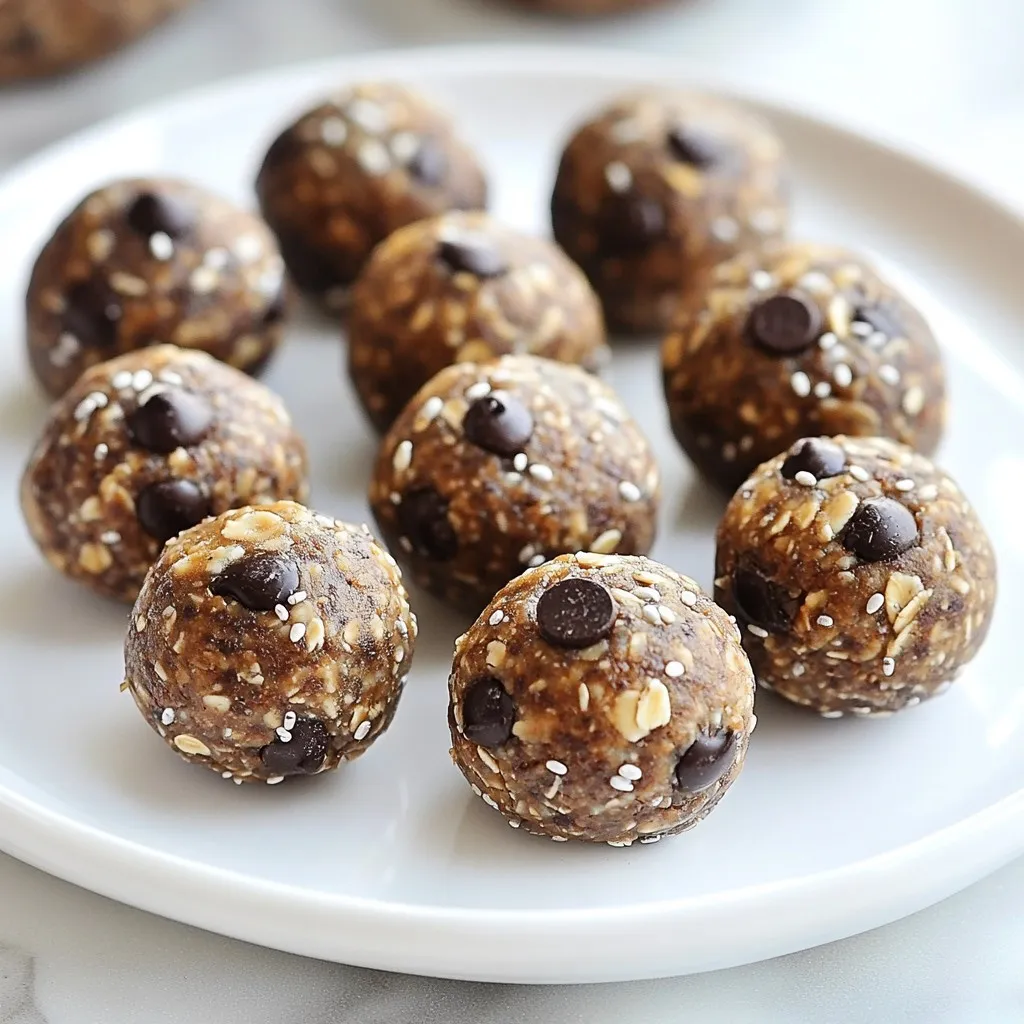 Chocolate Peanut Butter Energy Balls Simple Snack Recipe