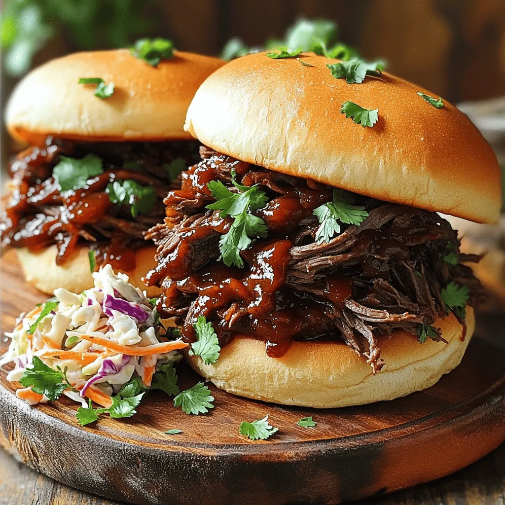 Slow Cooker BBQ Beef Sandwiches Delightful and Easy