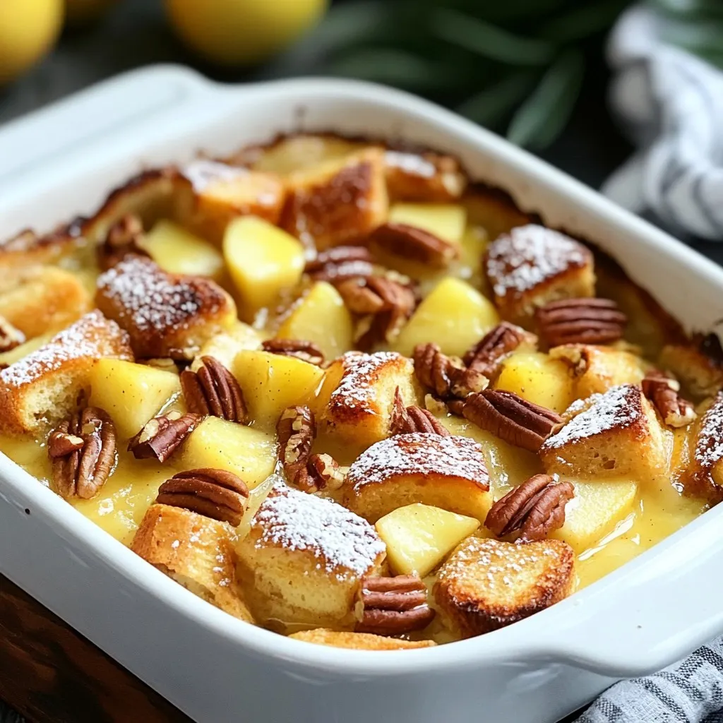 Apple Pie French Toast Casserole Rich and Simple Bake