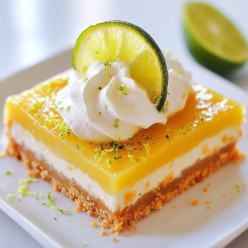 Key Lime Pie Bars Flavorful and Easy Dessert Recipe
