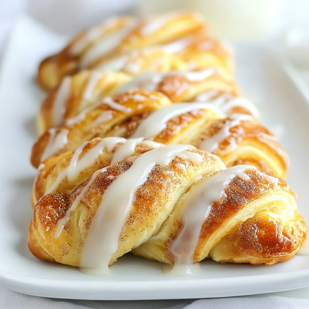 Crescent Roll Cinnamon Twists Easy and Tasty Treat