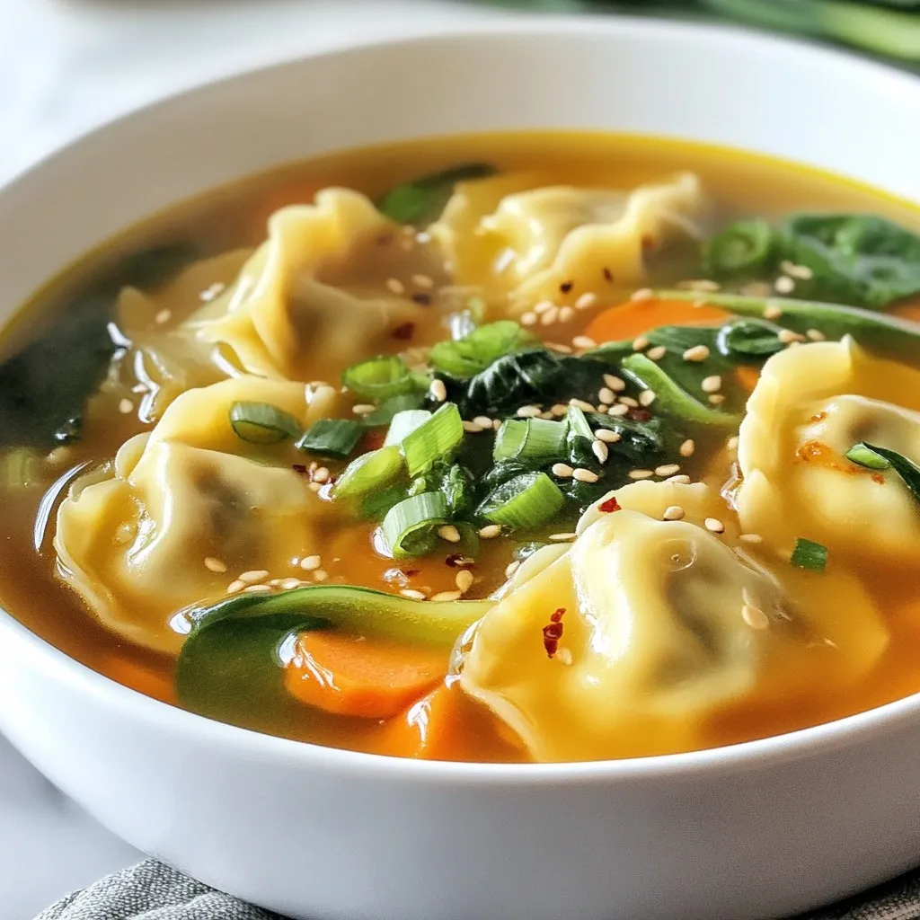 Easy Potsticker Soup Flavorful and Simple Recipe