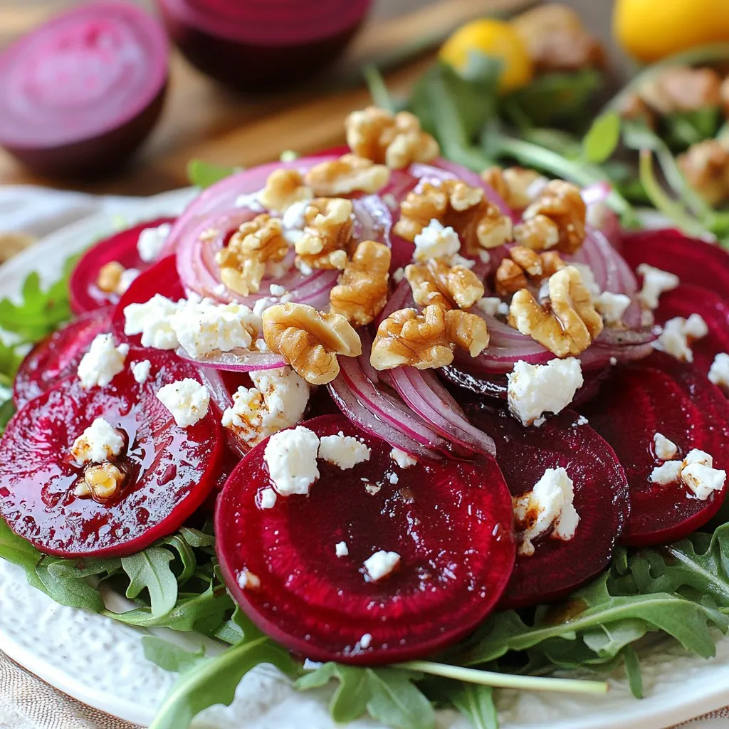Fresh Beet Feta Salad Vibrant and Healthy Delight