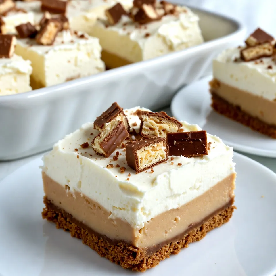 Butterfinger Lush Dessert Delightful No-Bake Treat