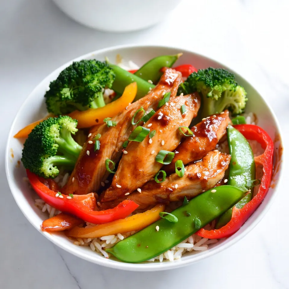 Sweet Chili Chicken Stir Fry Flavorful Dinner Delight