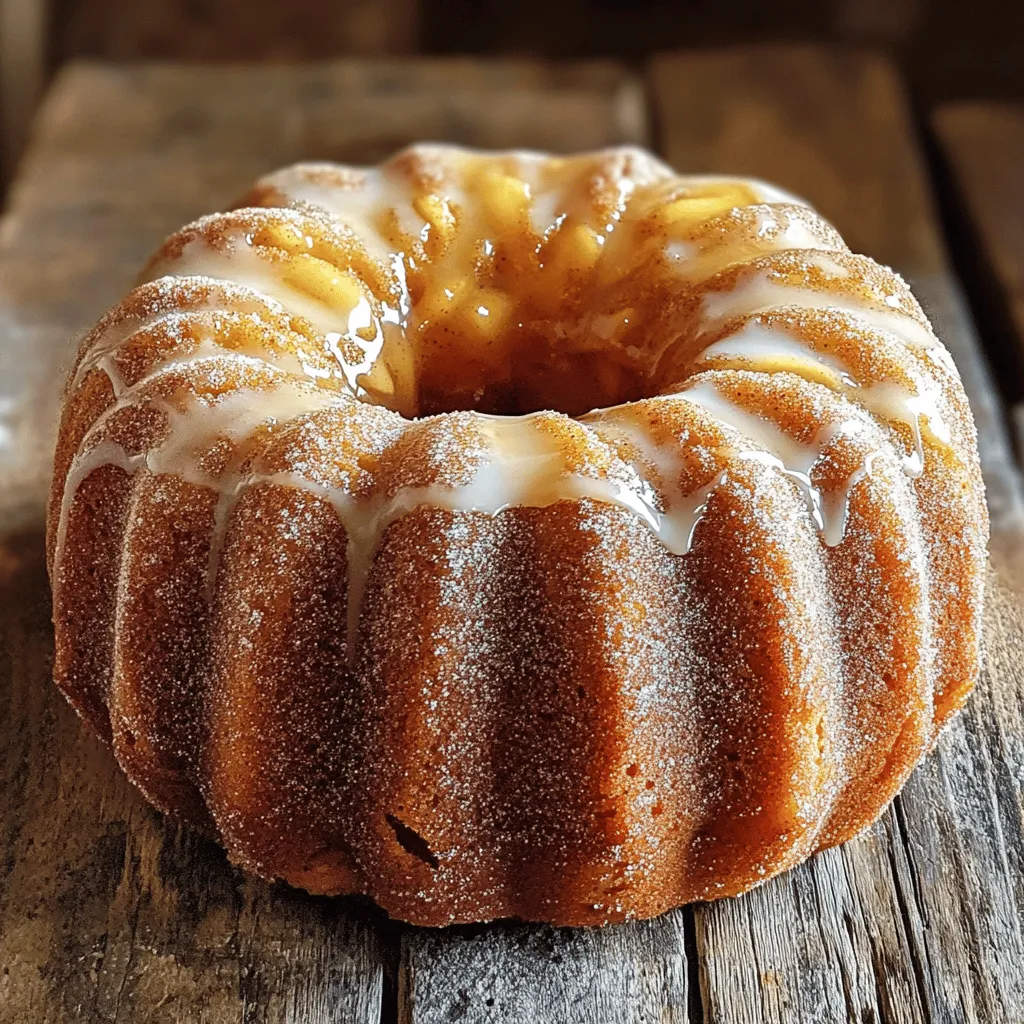 Apple Cider Donut Bundt Cake Simple and Fluffy Recipe