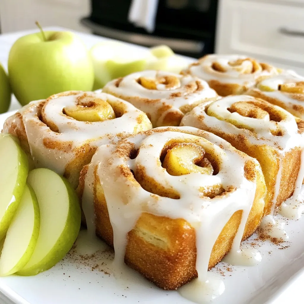 Apple Cinnamon Rolls Irresistibly Soft and Fluffy