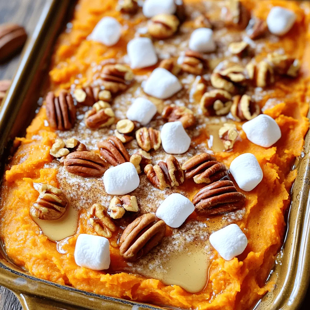 Maple Pecan Sweet Potato Casserole Flavor Explosion