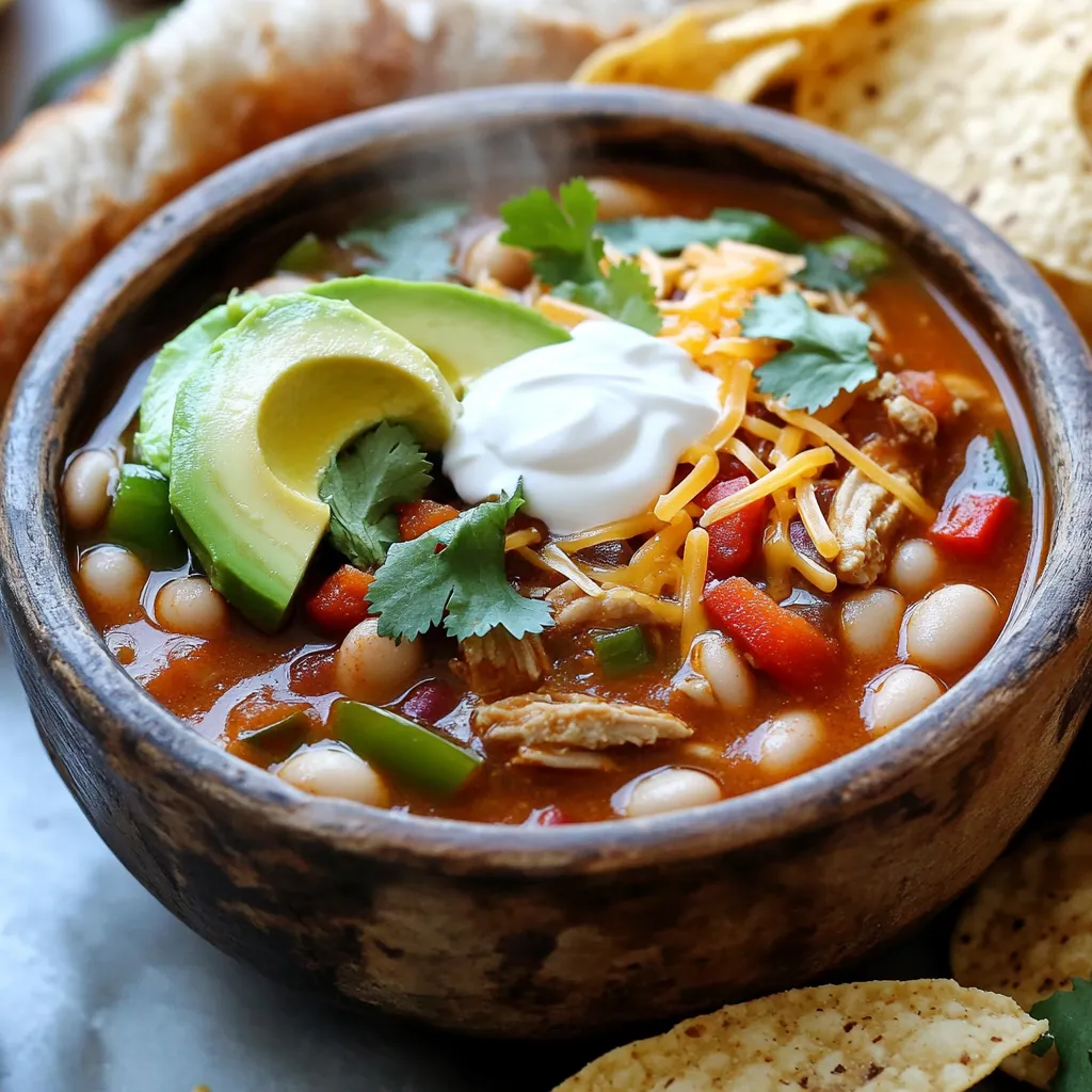 Savory Slow Cooker Turkey and White Bean Chili Recipe