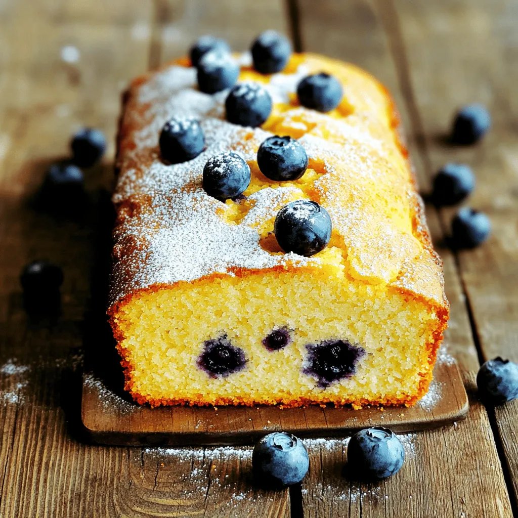 Lemon Blueberry Yogurt Loaf Delightful and Easy Recipe