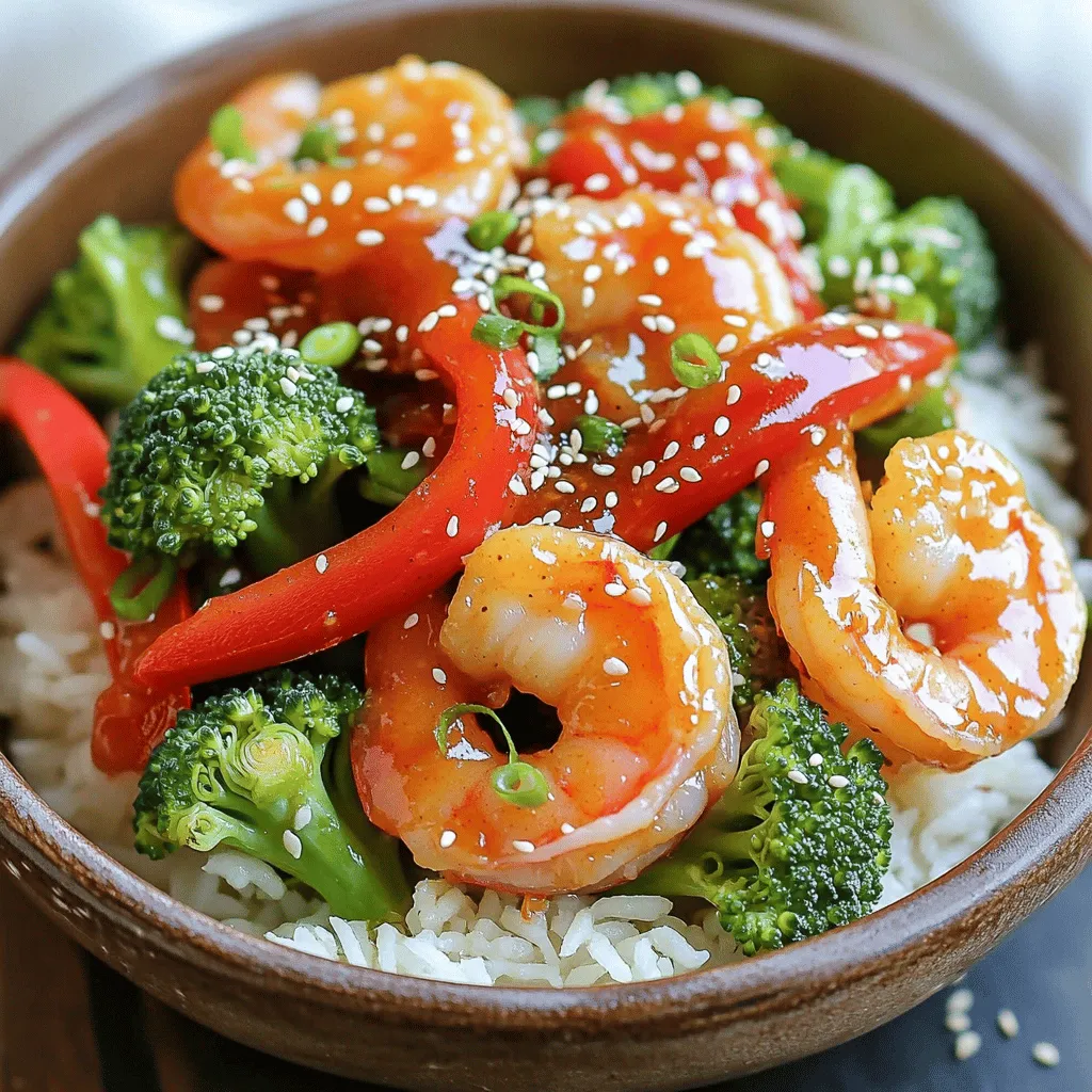 Sweet Chili Shrimp and Broccoli Flavorful Dinner Delight