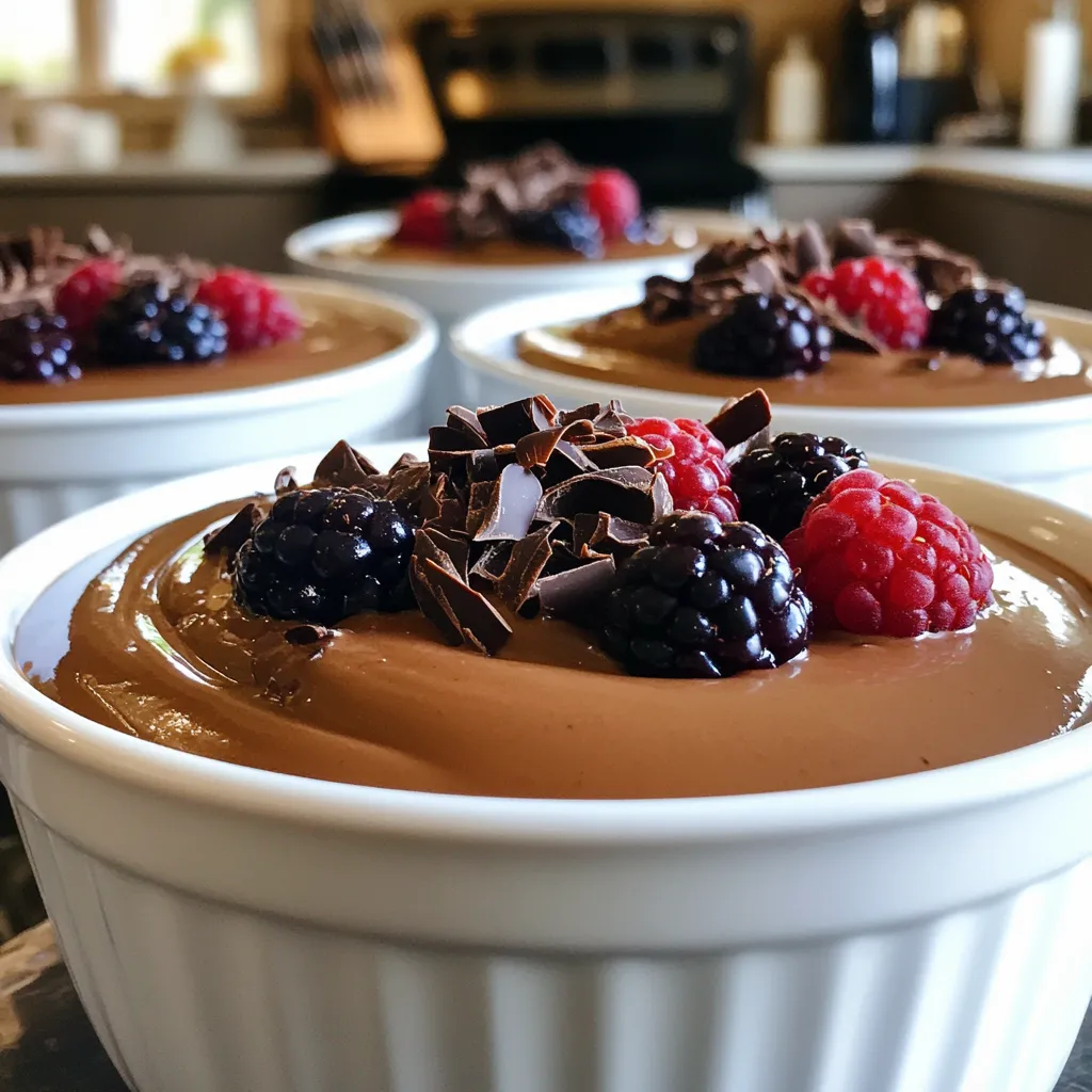 Cottage Cheese Chocolate Pudding High Protein Delight