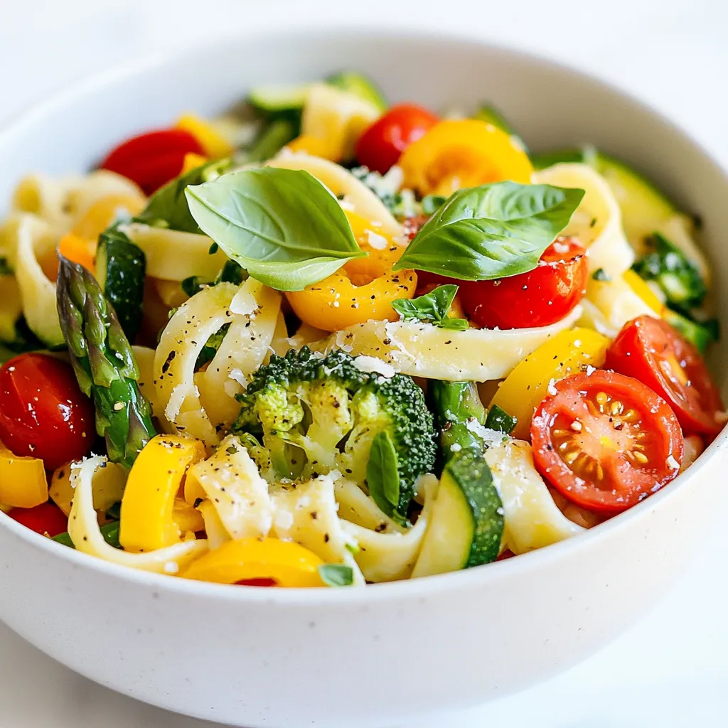 Classic Pasta Primavera Flavorful and Easy Recipe