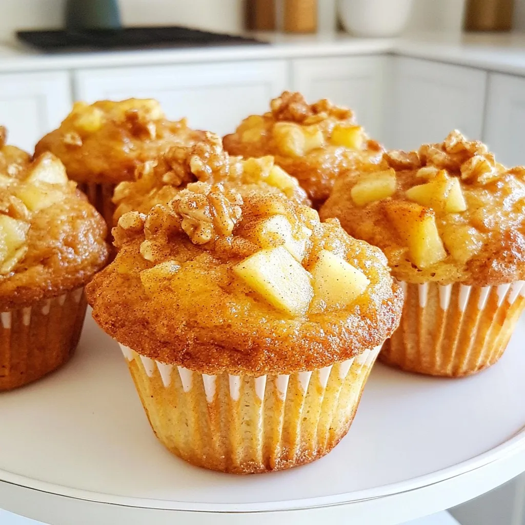 Apple Cider Muffins Savory and Soft Delight