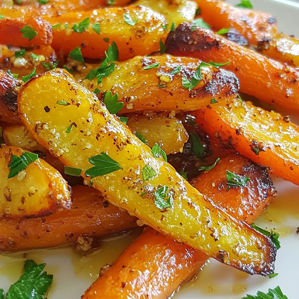 Honey Garlic Roasted Carrots Nourishing Flavor Boost