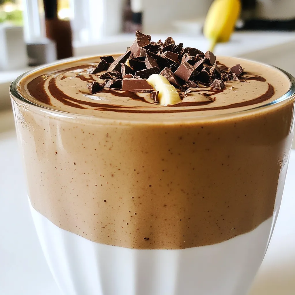 Mocha Cottage Cheese Smoothie Delicious and Simple Recipe