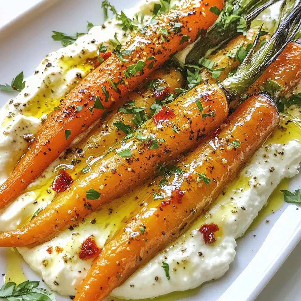 Roasted Carrots with Whipped Ricotta &#038; Hot Honey Delight
