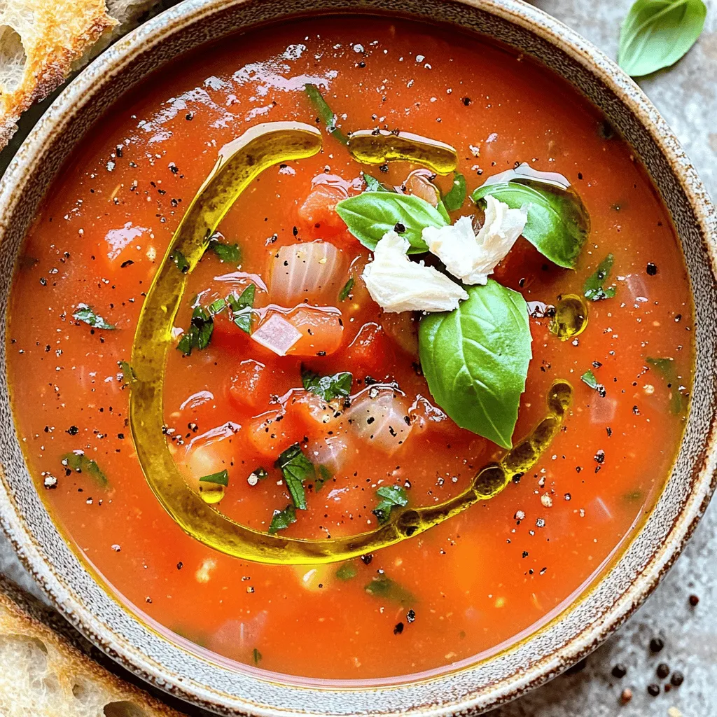 Slow Cooker Tomato Basil Soup Easy and Delicious Meal