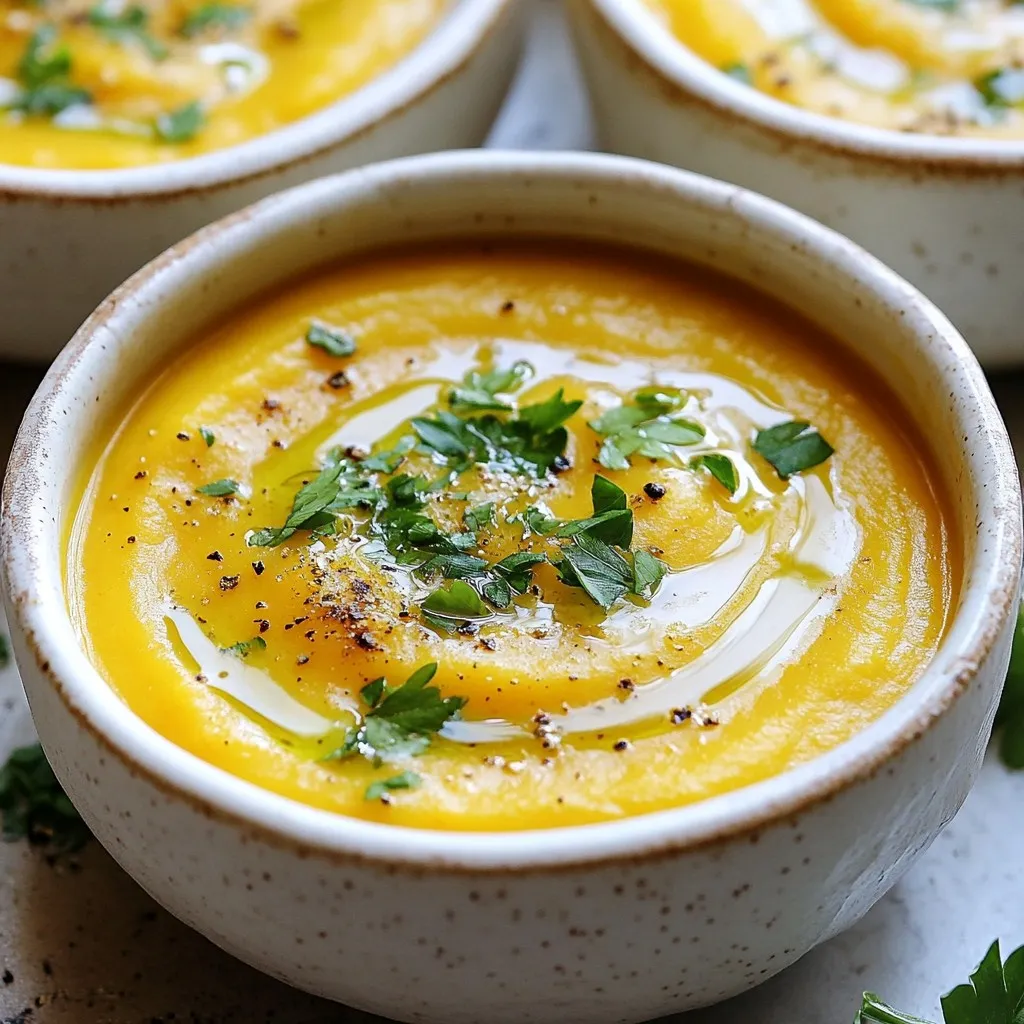 Vegan Carrot Potato Soup Flavorful and Nourishing Dish