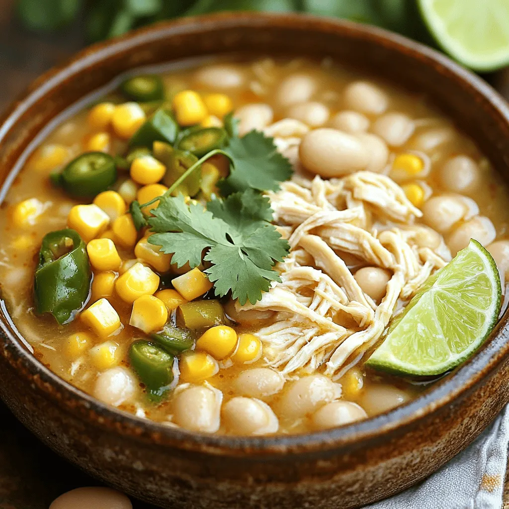 Creamy White Chicken Chili Crockpot Delightful Meal