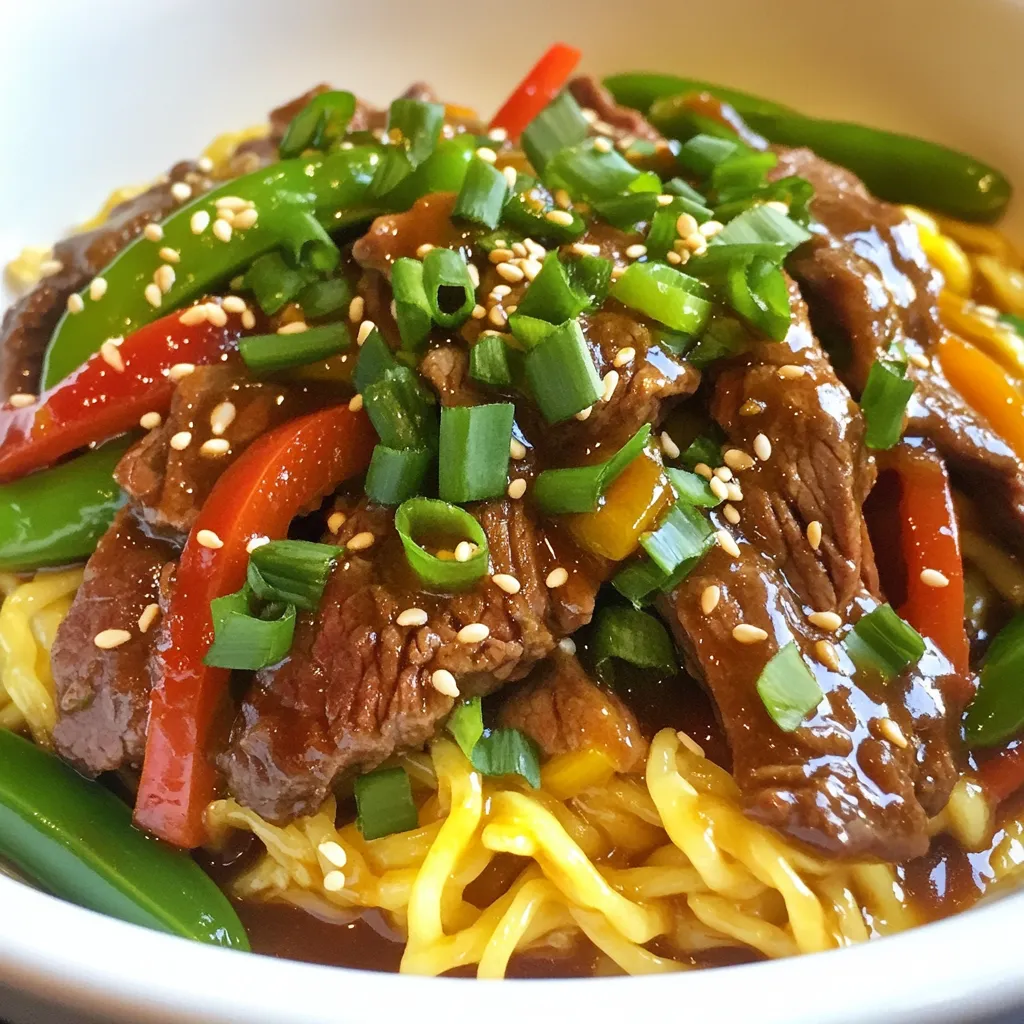 Sticky Beef Noodles Flavorful and Easy Home Recipe