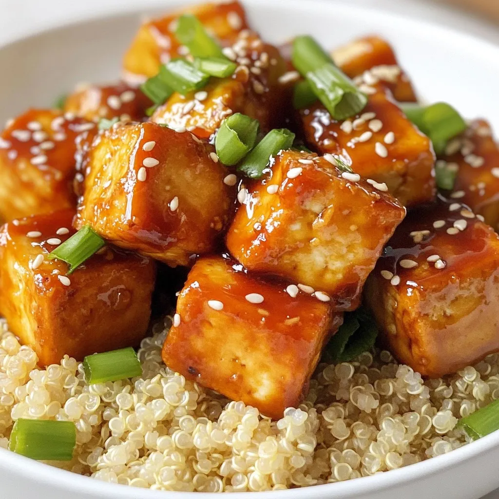 Crispy Honey Garlic Tofu Flavorful and Easy Recipe