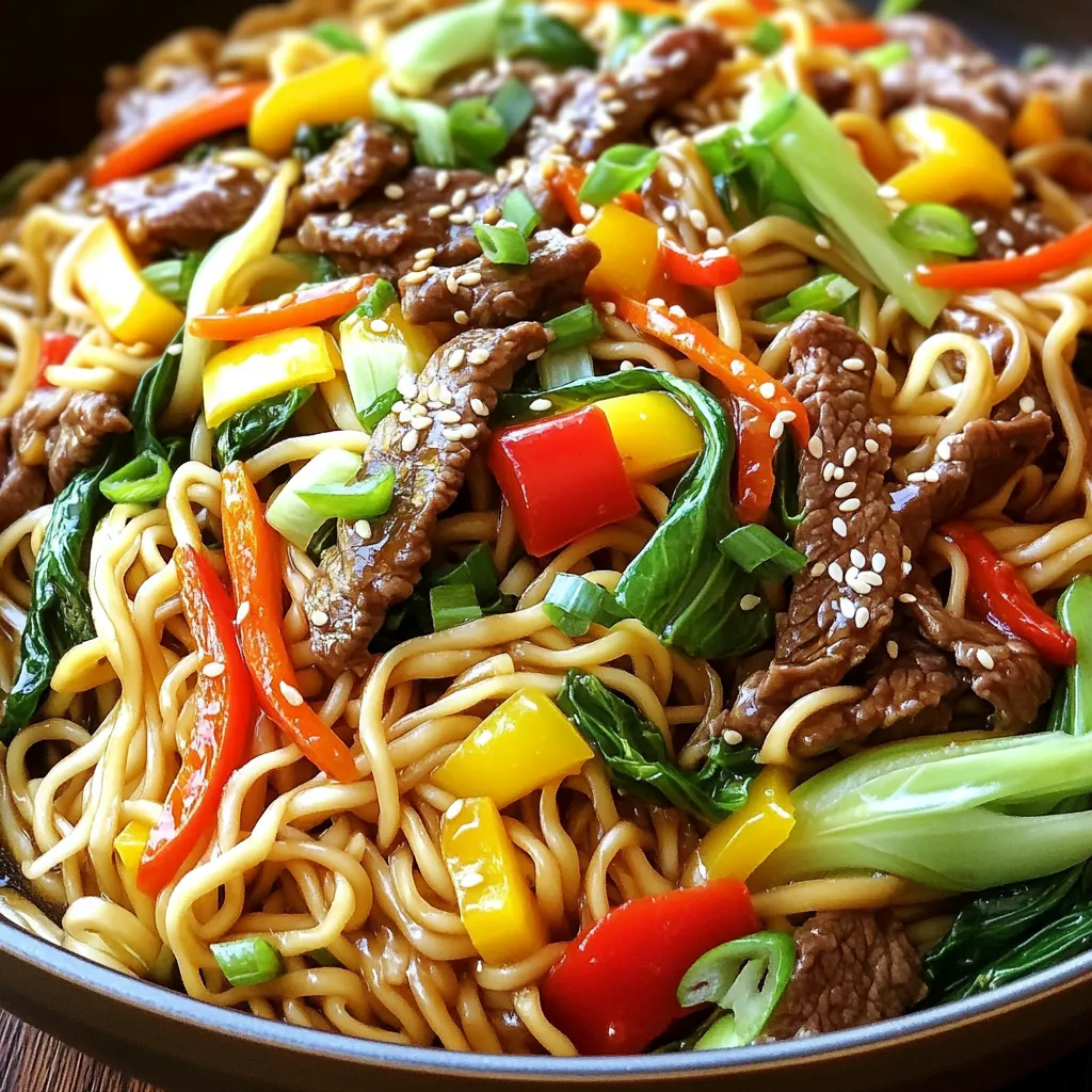 Beef Chow Mein Easy and Flavorful Stir-Fry Recipe