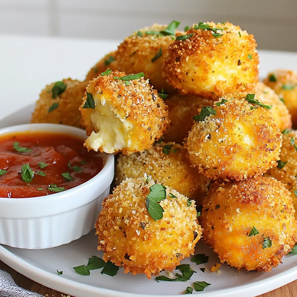 Cheesy Parmesan Mozzarella Bites Easy and Tasty Snack