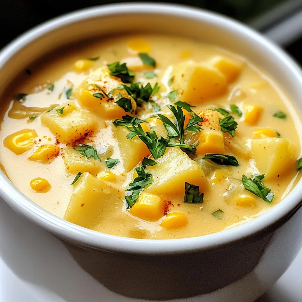 Healthy Potato Corn Chowder Simple and Flavorful Meal