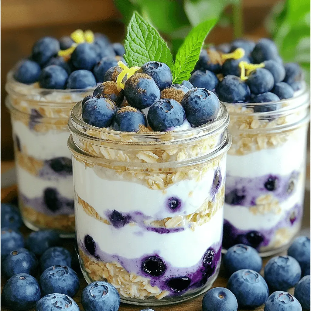 Blueberry Cheesecake Overnight Oats Simple Delight