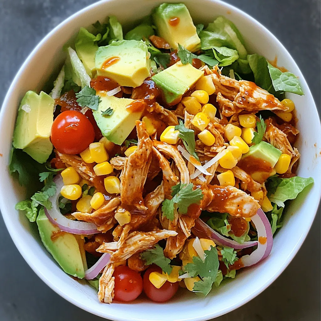 BBQ Chicken Chopped Salad Crisp and Flavorful Meal