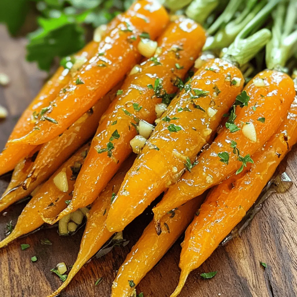 Honey Roasted Garlic Herb Carrots Delightful Side Dish