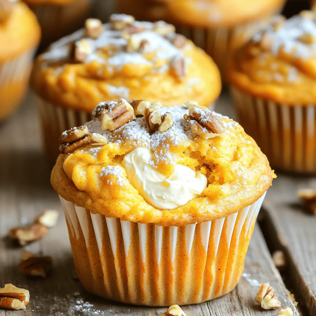 Pumpkin Cream Cheese Muffins Delightful and Easy Recipe