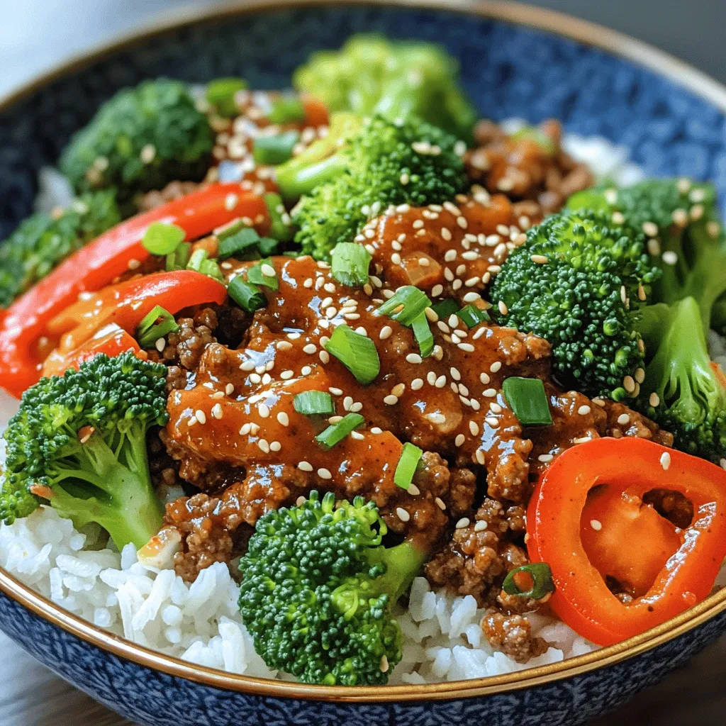 Spicy Korean Beef Bowls Tasty and Easy Weeknight Meal