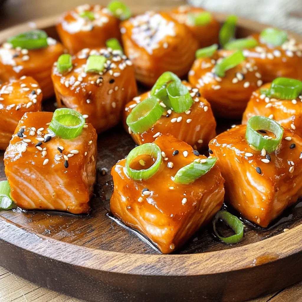Air Fryer Teriyaki Salmon Bites Flavorful and Easy Meal