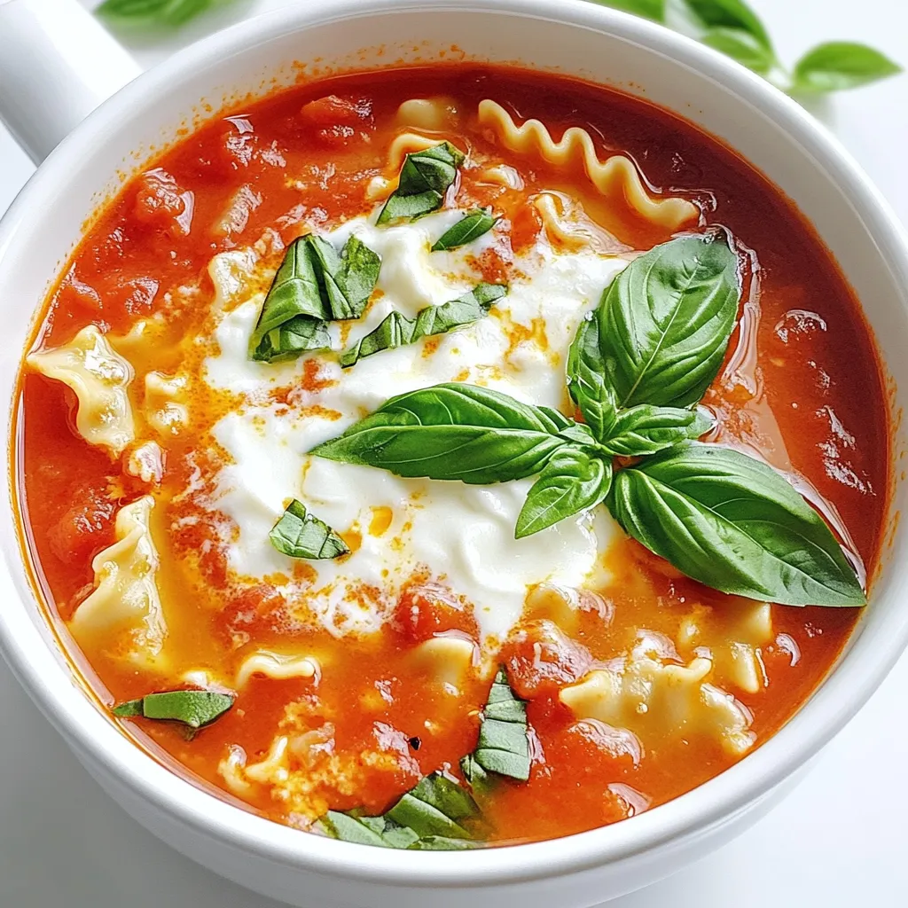 Lasagna Soup Slow Cooker Simple and Delicious Meal