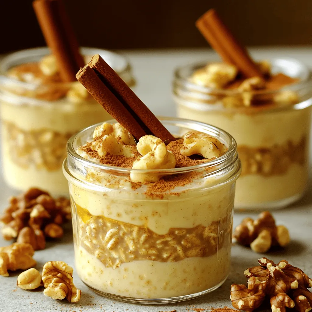 Gingerbread Overnight Oats Flavorful and Easy Recipe