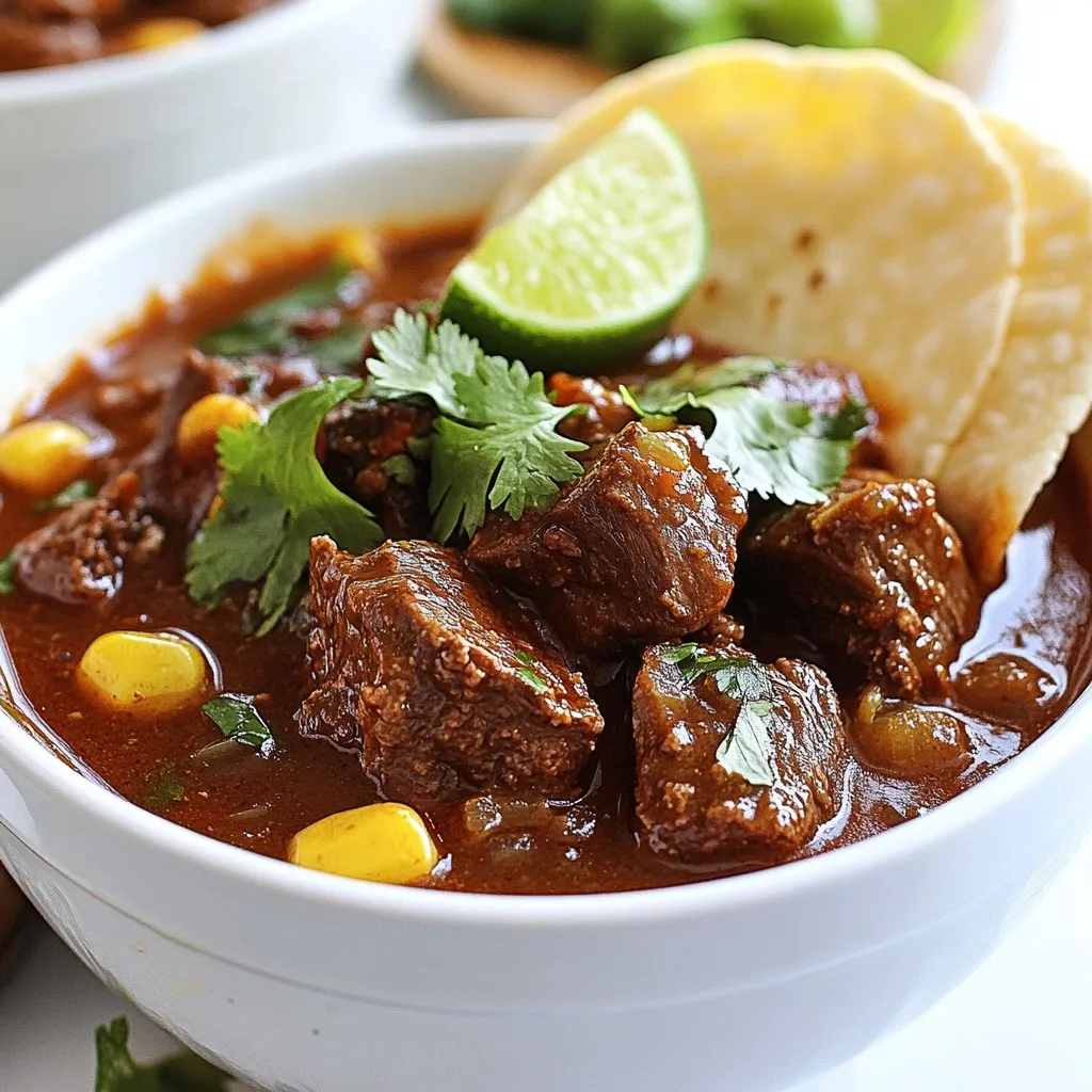 Beef Chile Colorado Tasty and Hearty Comfort Dish