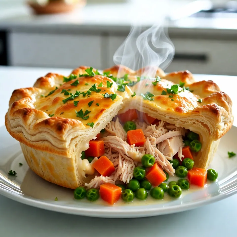 Classic Chicken Pot Pie Comfort Food Delight