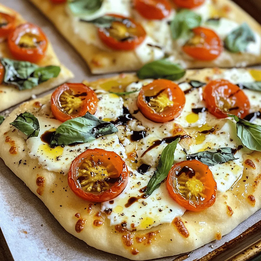 Margherita Flatbread Pizza Fresh and Flavorful Recipe