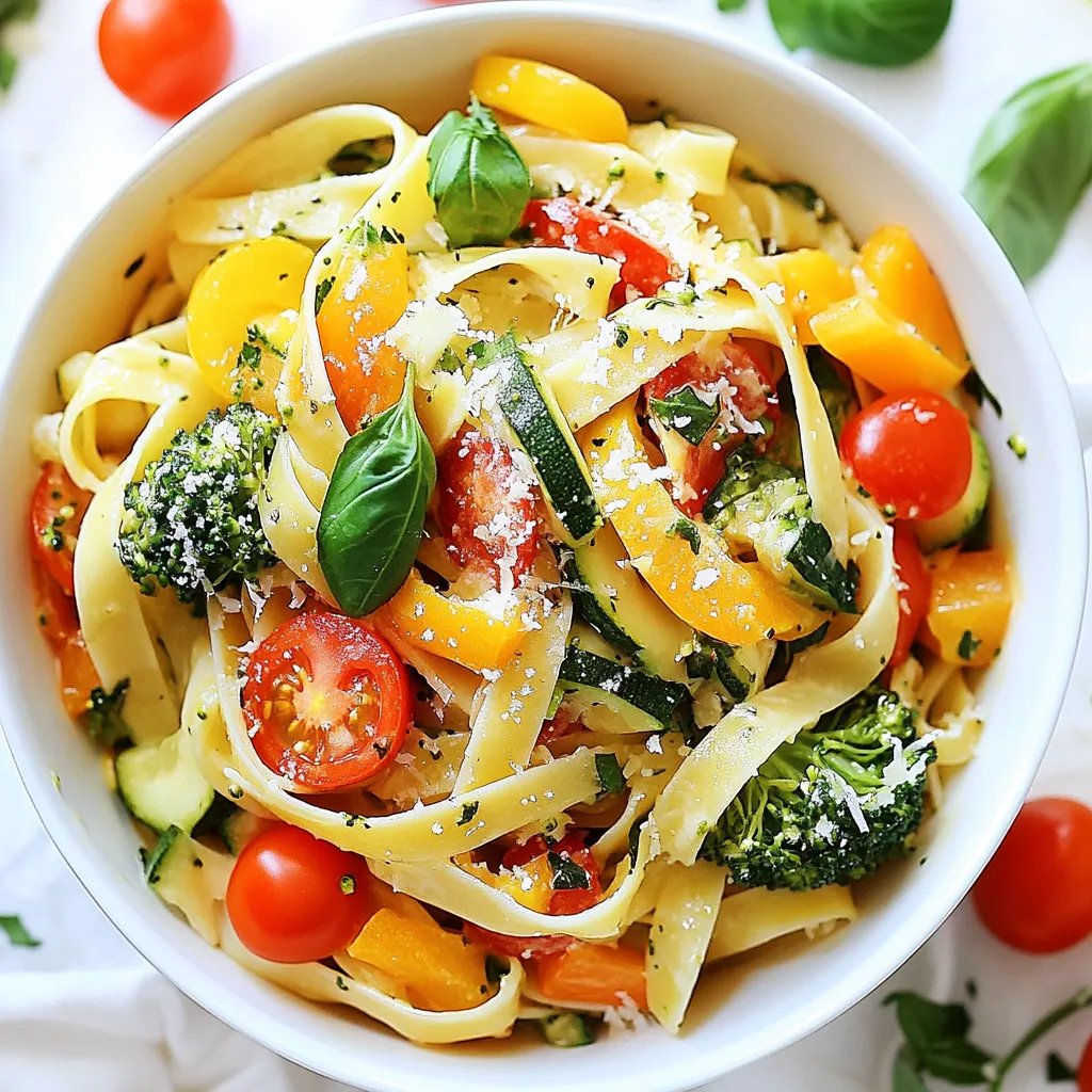 Pasta Primavera Flavorful Vegetable Delight Recipe