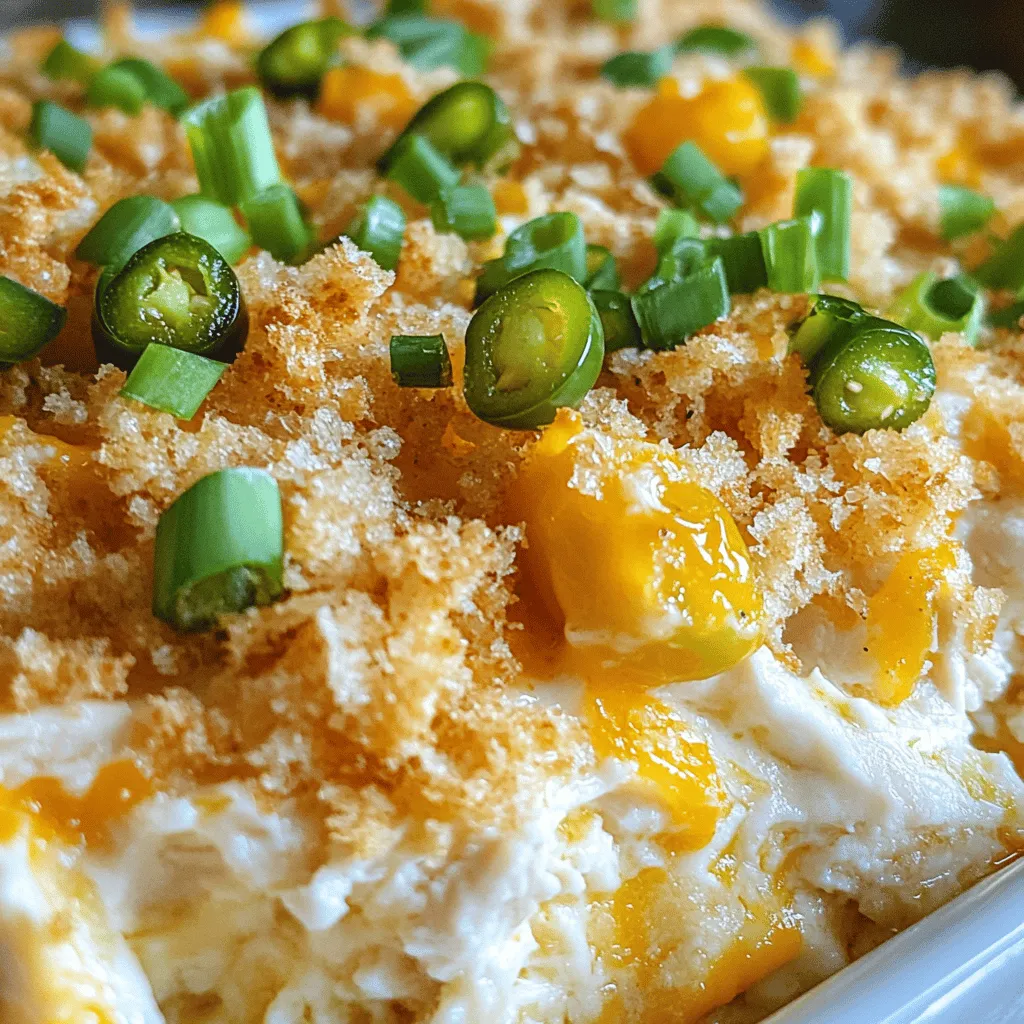 Jalapeño Popper Chicken Casserole Flavorful Delight