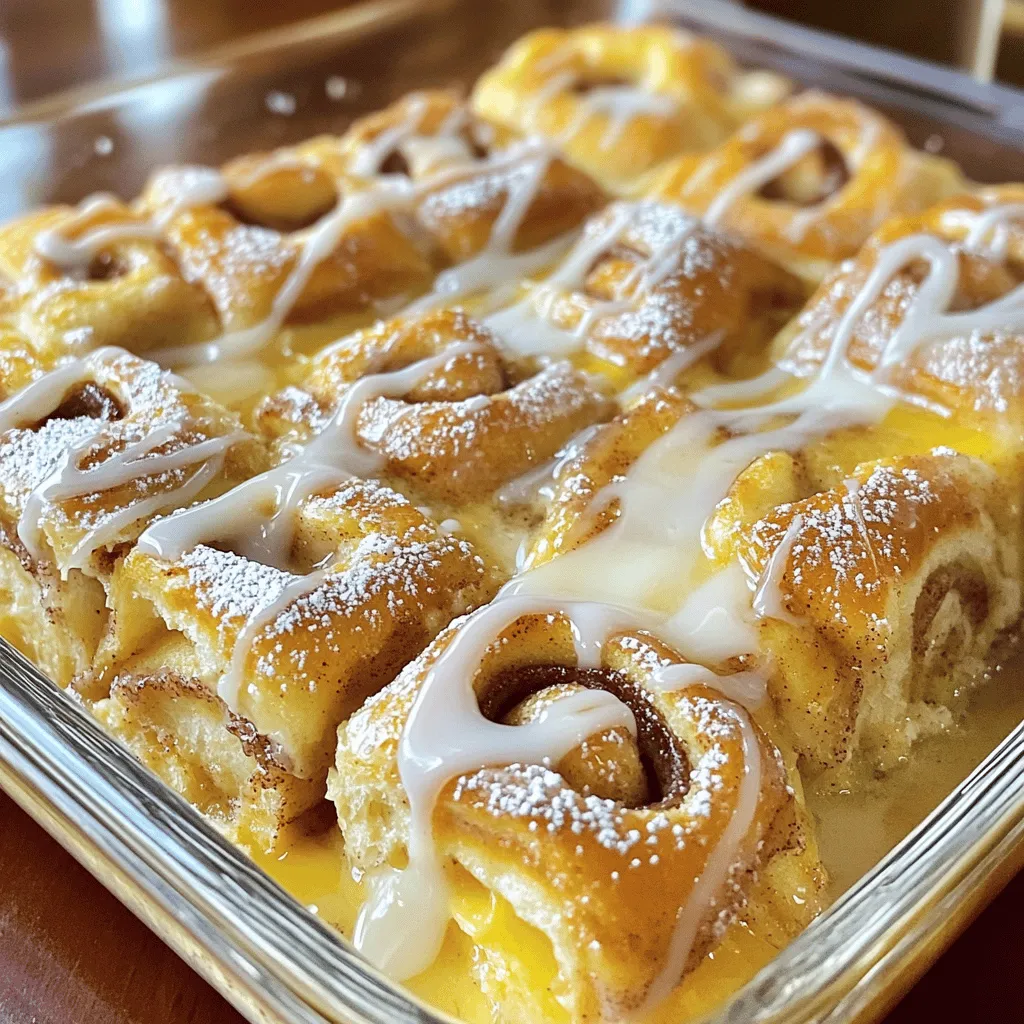 Cinnamon Roll French Toast Casserole Delightful Dish