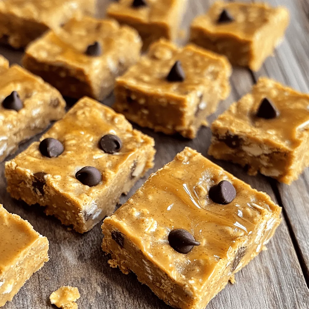 Peanut Butter Oatmeal Energy Bars Simple Snack Choice